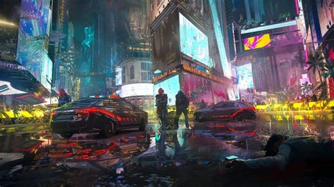 Cyberpunk 2077 En Dyster Framtid Fylld Med Teknologiska Undrar Och Moraliska Dilemman!