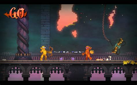  Nidhogg 2 - Ett galet roligt tvåspelar-tjocksvärdsslagsmål!